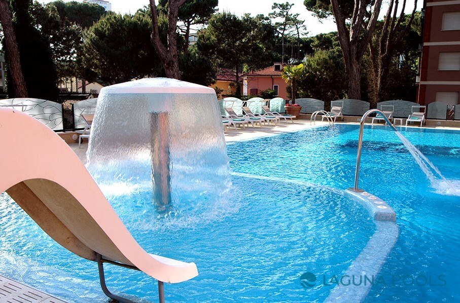 Водопад Гриб — конструкция